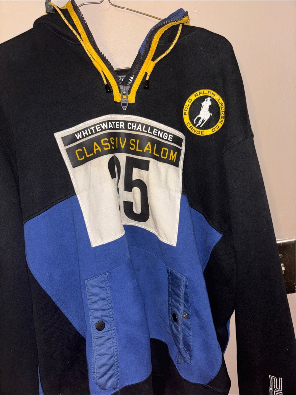 Polo by Ralph Lauren Black & Blue Whitewater Challenge Pullover
